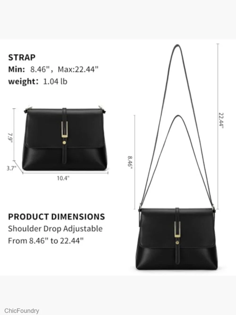 Retro Satchel Crossbody Handbag with Zipper Closure Shoulder Purse